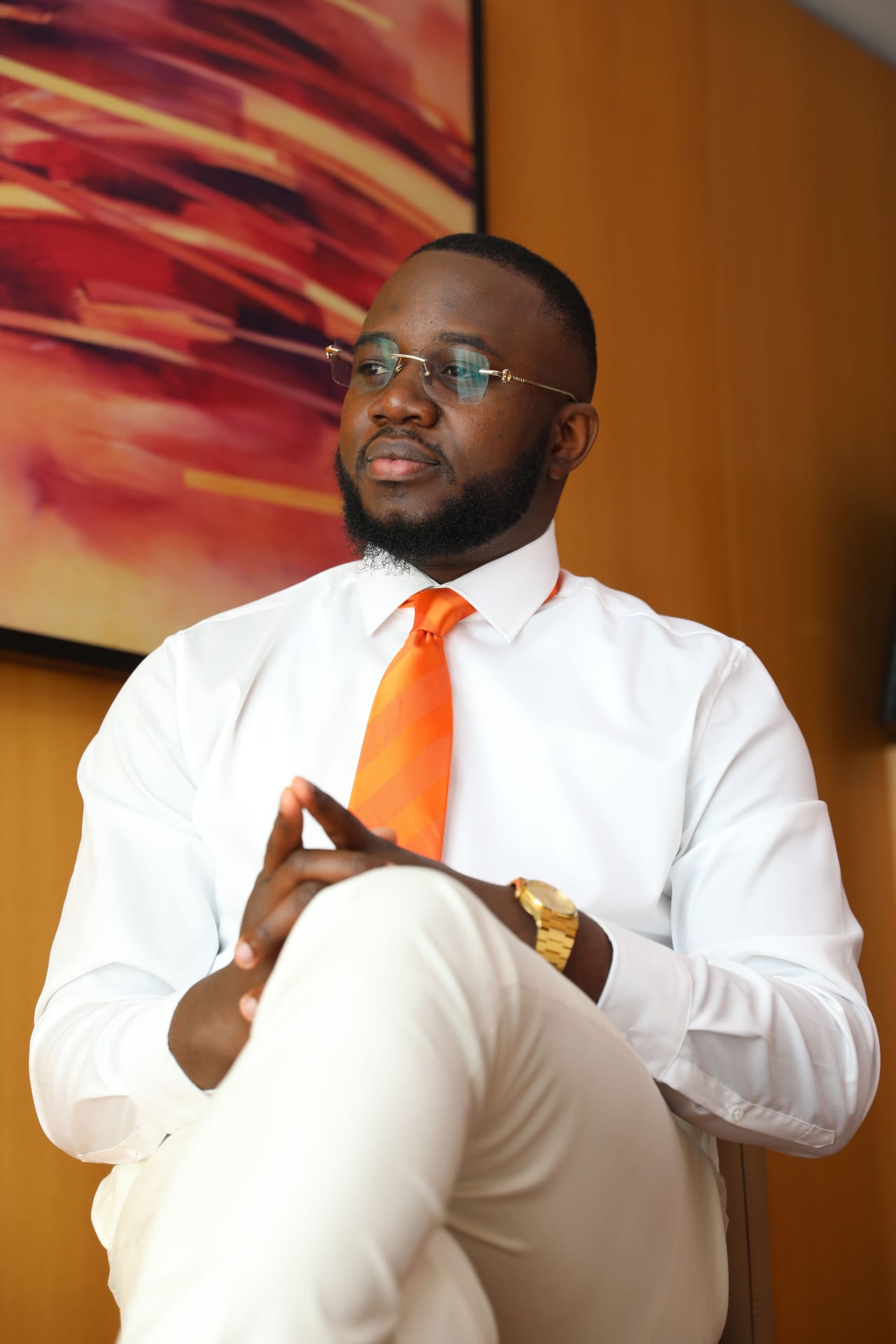 Portrait de Rodrin Bakala Mouengue, fondateur de Yaro Consulting